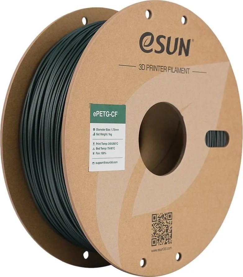 EPETG-CF 1,75mm BLACKISH GREEN 1kg ESUN 3D FILAMENT …