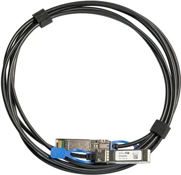 Mikrotik XS+DA0001 cavo InfiniBand 1 m SFP/SFP+/SFP28 Nero