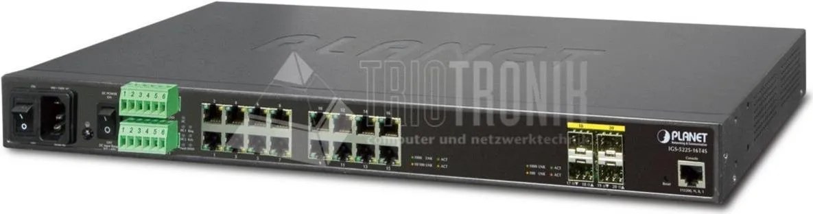 PLANET IGS-5225-16T4S switch di rete Gestito L2+ Gigabit …