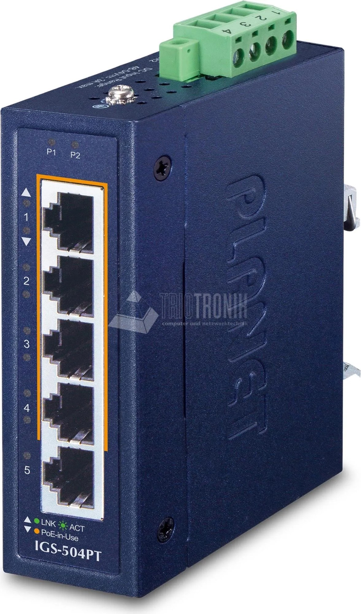 PLANET 10/100/1000T 802.3at PoE + Non gestito Gigabit …