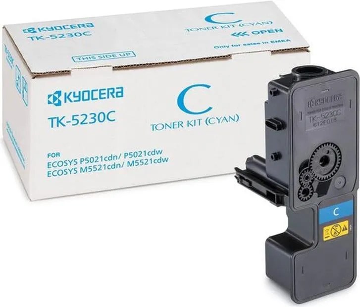 KYOCERA TK-5230 Tonerkartusche 1 StÃ¼ck(e) Original Cyan (0T2R9CNL)