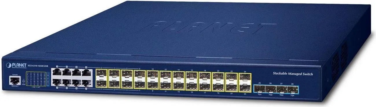 PLANET Layer 3 16-Port 100/1000X SFP Gestito L3 …
