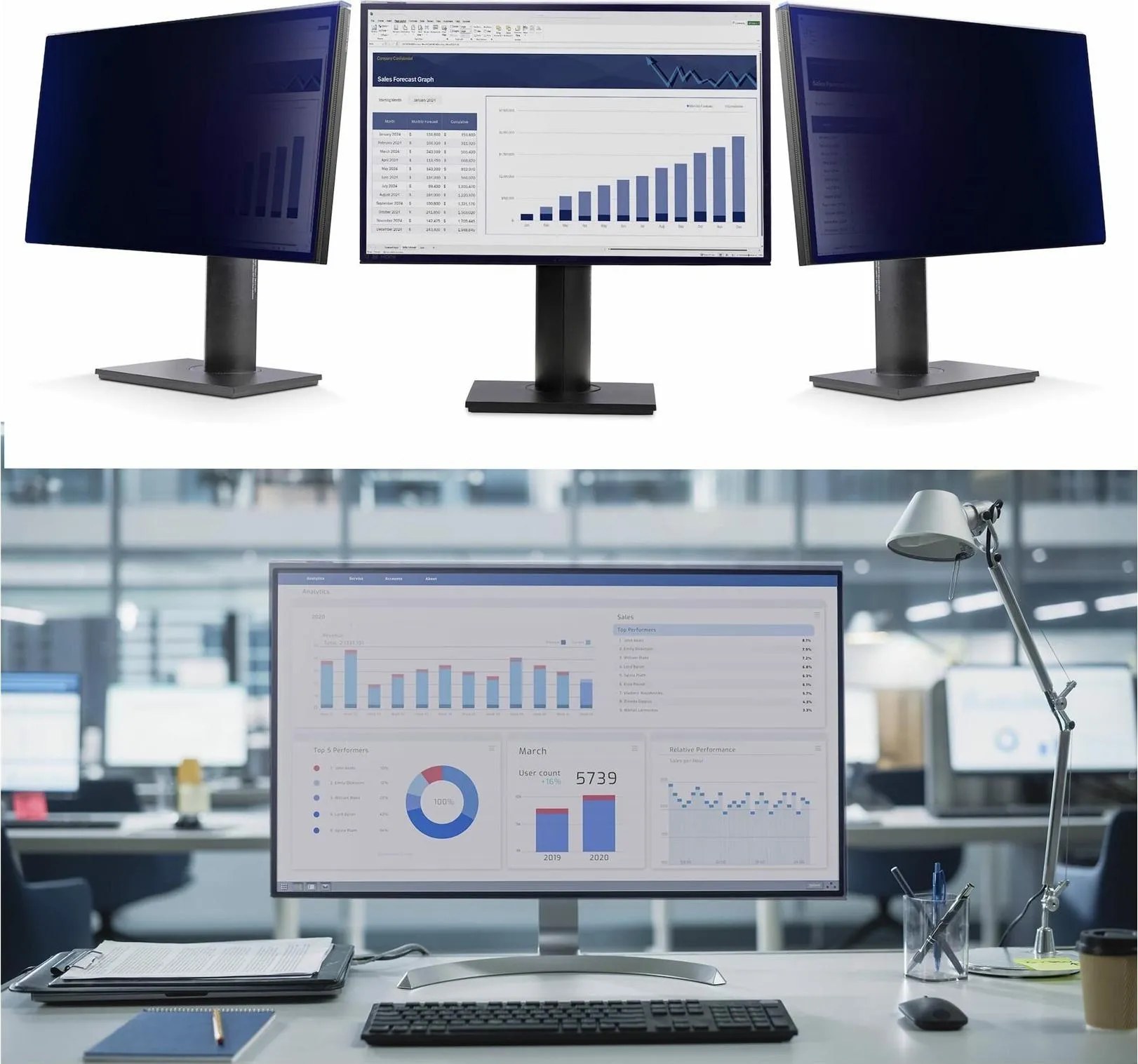 STARTECH.COM Privacy Filter fur 54,61cm 21,5Zoll 16:9monitor AufhÃ¤ngung …