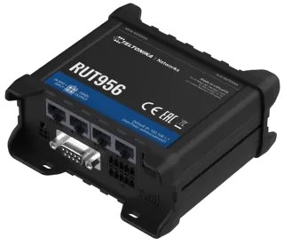 Router di rete cellulare Teltonika RUT956 Nero Alluminio …