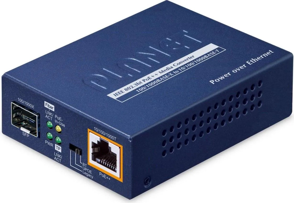 PLANET 1-Port 100/1000X SFP to convertitore multimediale di …
