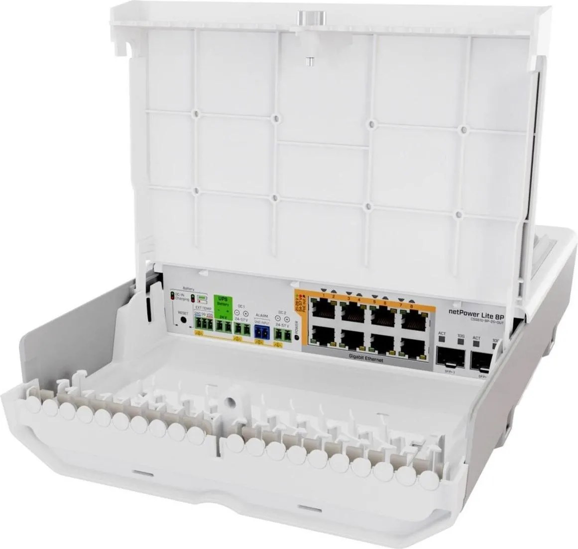 Mikrotik netPower Lite 8P Gigabit Ethernet (10/100/1000) Supporto …