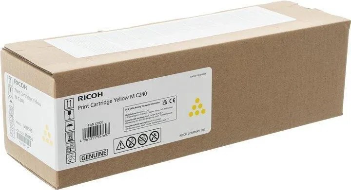 Ricoh 408454 cartuccia toner 1 pz Originale Giallo