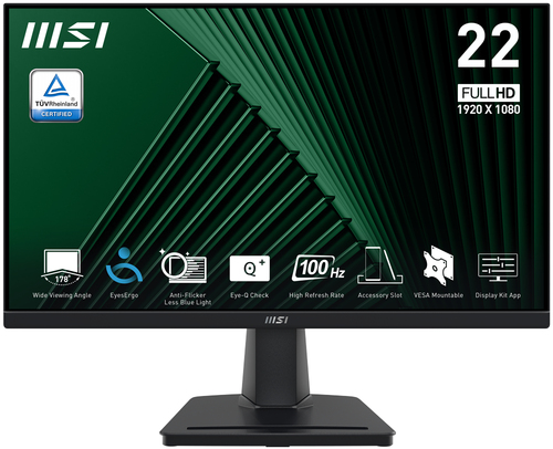 MSI Monitor Desktop 21,45’ - 9S6-3PE0CM-001