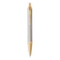 Penna sfera IM Premium Grey Metal Chiselled - …