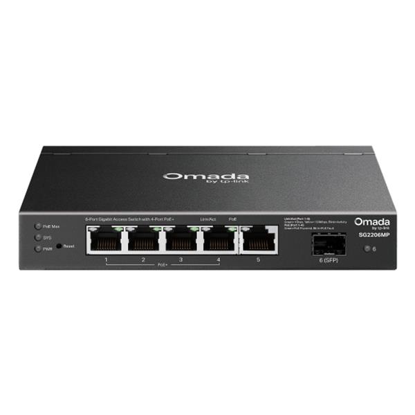 TP-LINK OMADA SG2206MP V1 SWITCH FESTITO 5 PORTE …