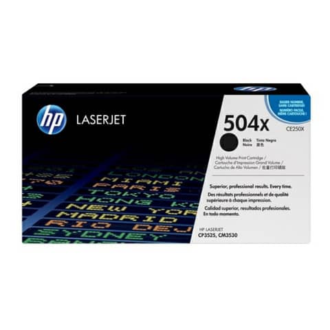 Hp - Toner originale - 504X - Nero …