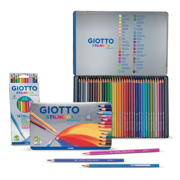 Pastelli colorati Stilnovo Acquarell - diametro mina 3,3 …