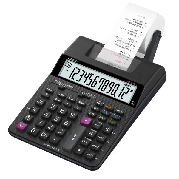 Calcolatrice scrivente HR-150RCE - con adattatore - 12 …