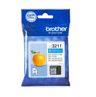 Brother - Cartuccia - Ciano - LC3211C - …