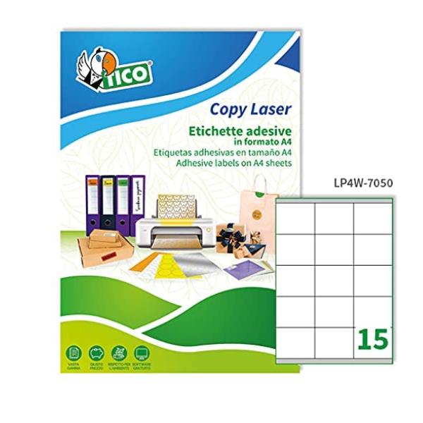 Etichette adesive LP4W - in carta - con …