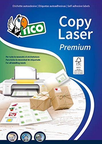 Etichette adesive LP4W - in carta - angoli …