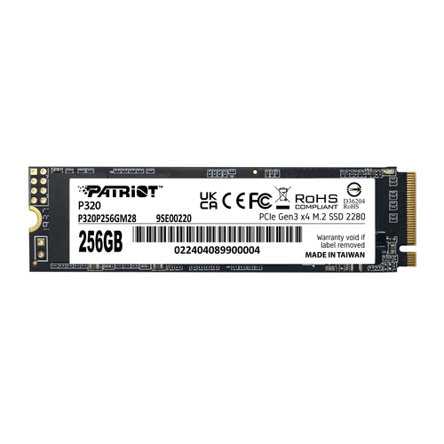 PATRIOT P320 SSD 256GB M.2 2280 PCI Express …