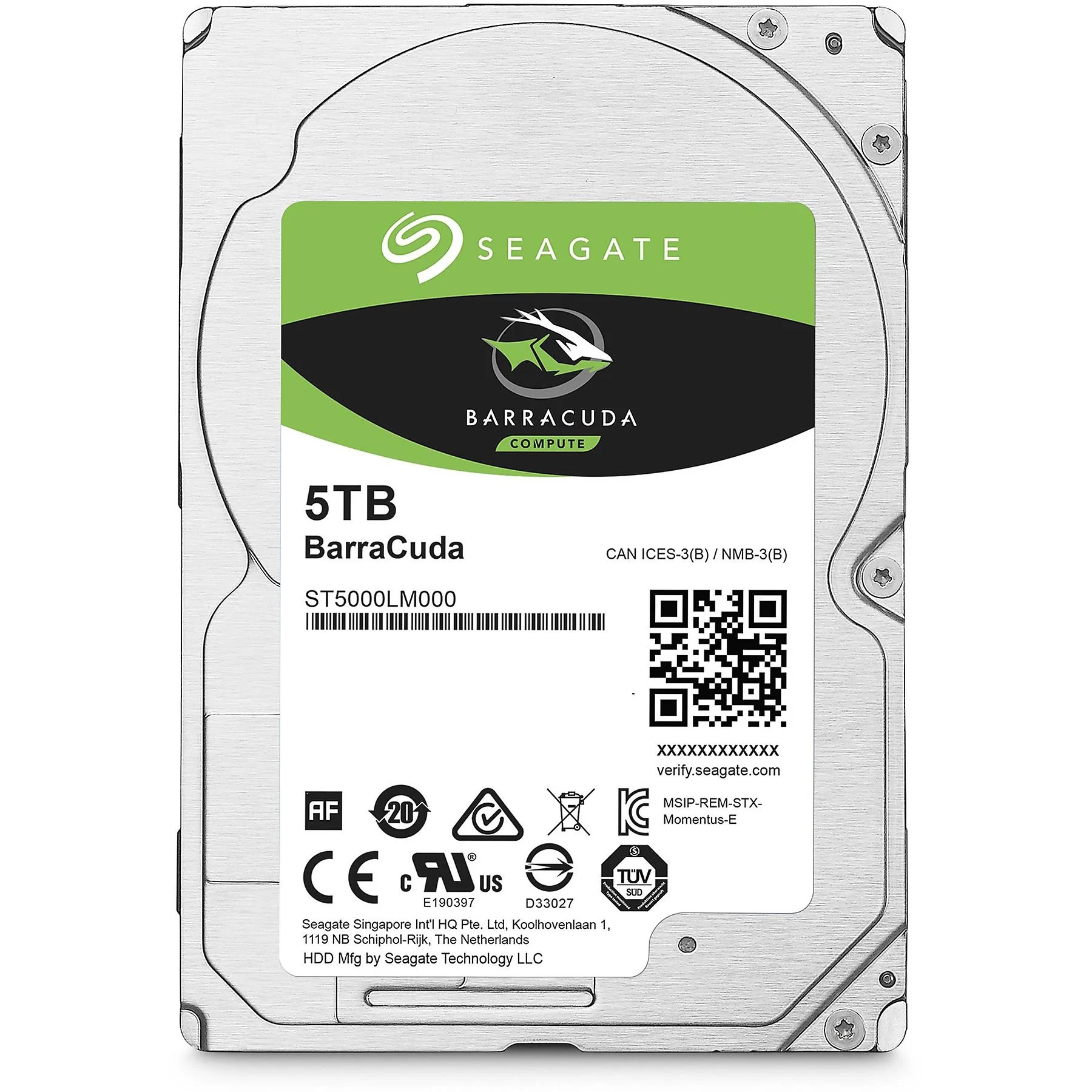 Seagate Guardian BarraCuda ST5000LM000 - HDD - 5 …