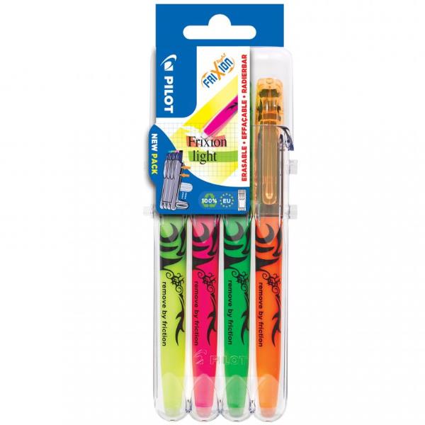 PILOT FRIXION LIGHT SET2GO EVIDENZIATORE CANCALLBILE TRATTO 3.3mm …