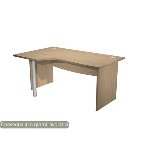 Scrivania Agorà Direction Compact - SX - fianco …