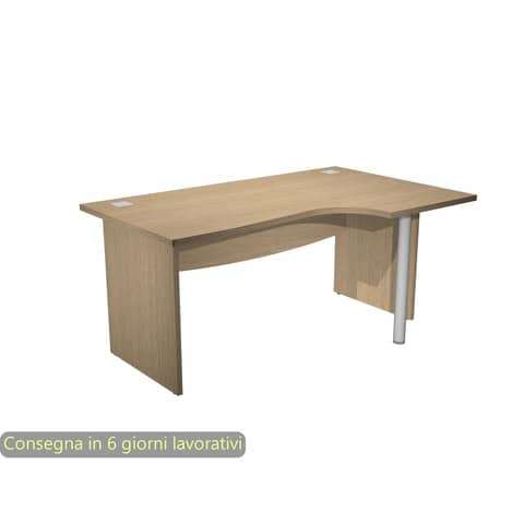 Scrivania Agorà Direction Compact - DX - fianco …