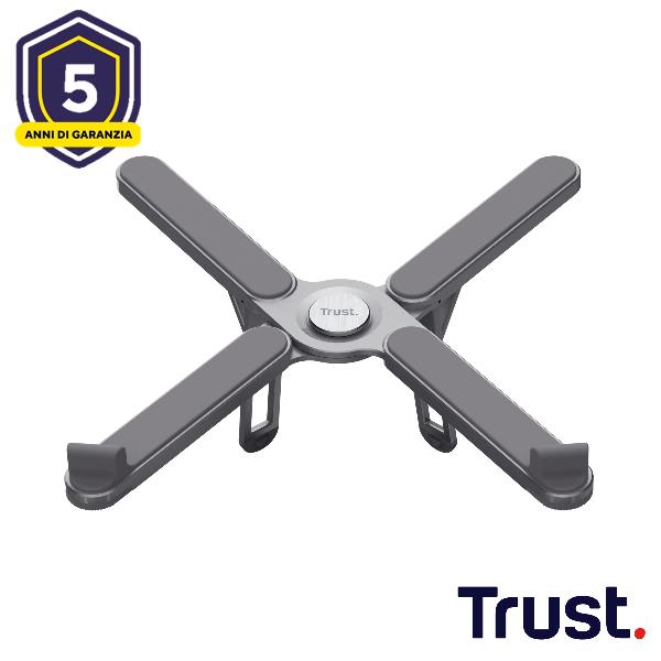 TRUST MACY SUPPORTO PER NOTEBOOK FINO A 17" …