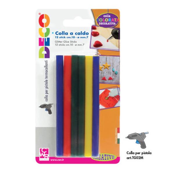 Colle stick per pistole mini - colori assortiti …