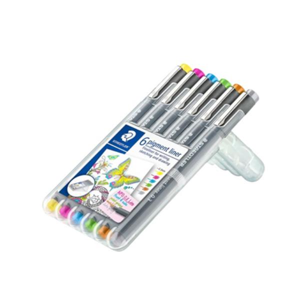 STAEDTLER CF6 FINELINER COL ASSORTITI