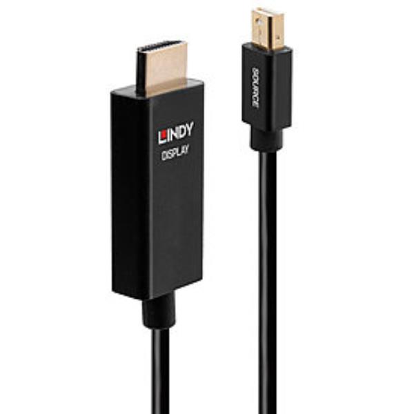 LINDY CAVO MINI DP A HDMI CON HDR, …