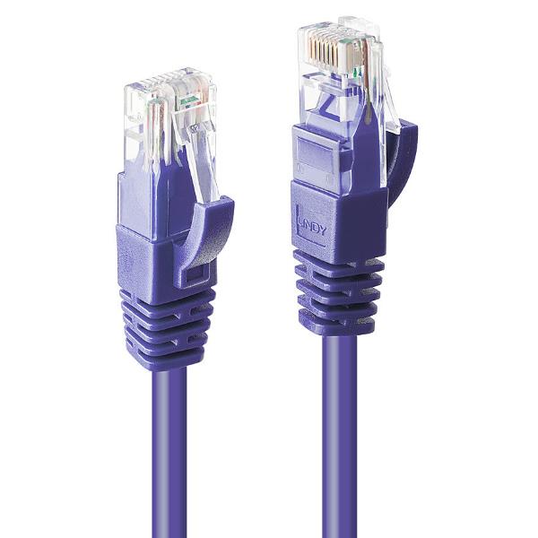 LINDY CAVO CAT. 6 UTP VIOLA 30M