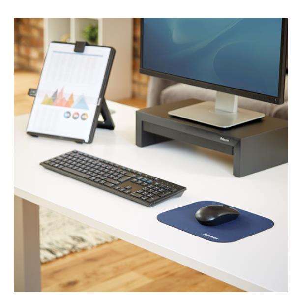 Fellowes - Tappetino per mouse - blu