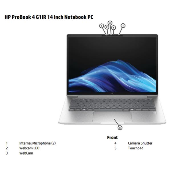 HP PROBOOK 4 G1i AI 14" WUXGA INTEL …
