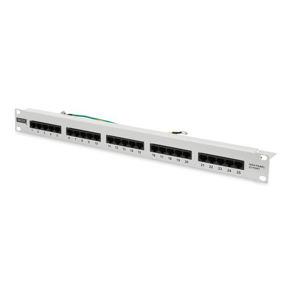 DIGITUS CAT 3 ISDN - Pannello cablaggio - …