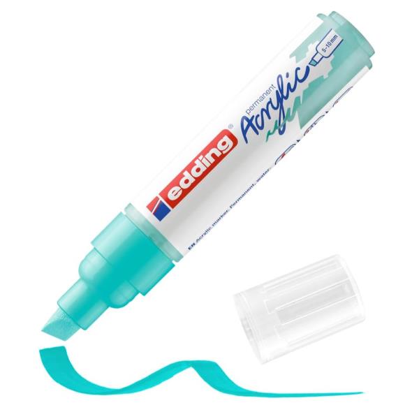 Edding 5000 Acrylic Marker Broad, Turchese, Punta smussata, …