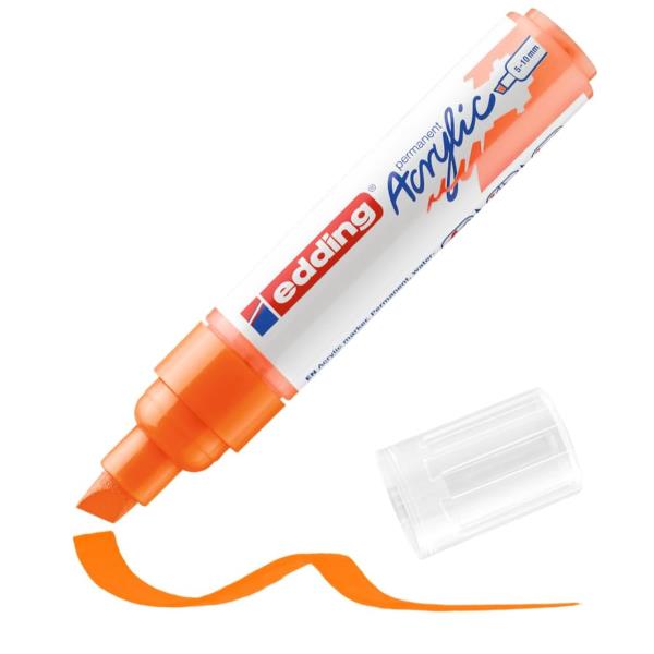 Edding E-5000066, Arancione, Punta smussata, Arancione, 5 mm, …