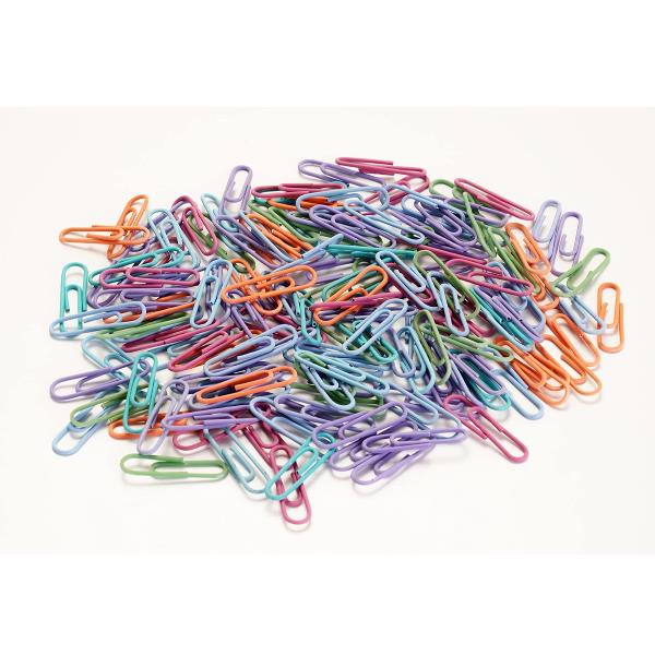 Leone Dell'Era FERMAGLI COLORATI PLASTIFICATI N4