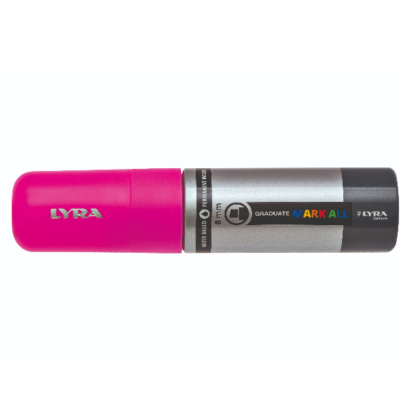 LYRA CF4 MARK ALL 8 MM ROSA FLUO