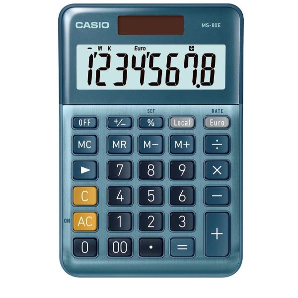 Casio MS-80E - Calcolatrice da tavolo - 8 …