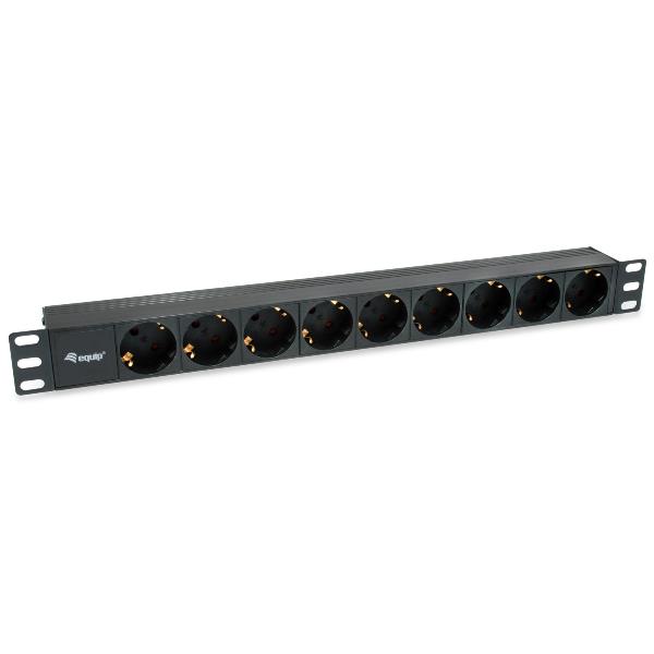 EQUIP POWER STRIP 9BAY CEE7/4 W. 1 8M …