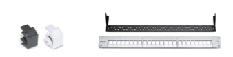 DATWYLER PANN.1U KU PER 24 RJ45U NERO