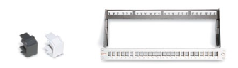 DATWYLER PANN.1U KS PER 24 RJ45S NERO
