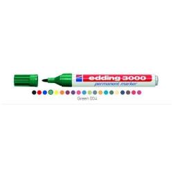 edding 3000 - Marcatore - permanente - verde …