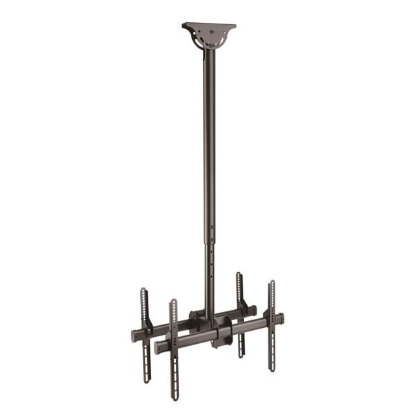 StarTech.com Supporto TV da Soffitto a Doppio Display …