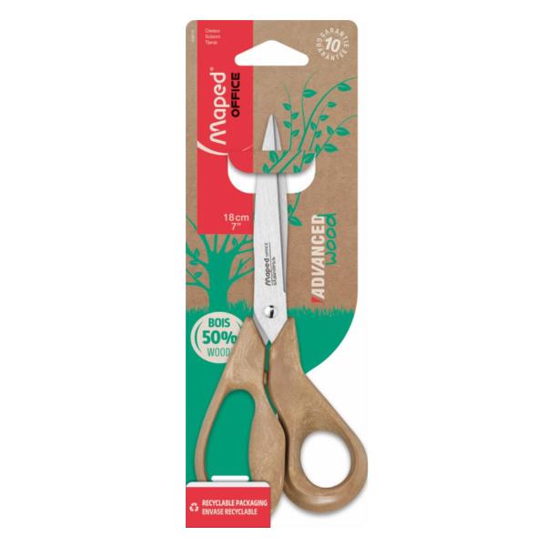 Forbici Advanced Wood - asimmetriche - 18 cm …
