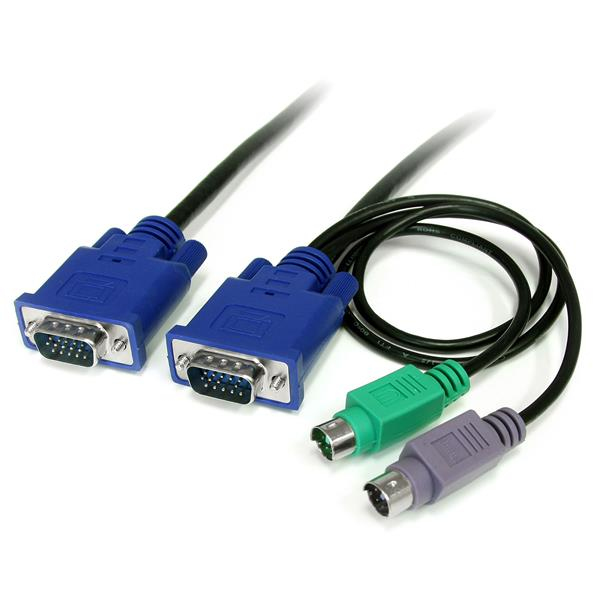 StarTech.com Cavo sottile KVM, PS/2 3 in 1, …