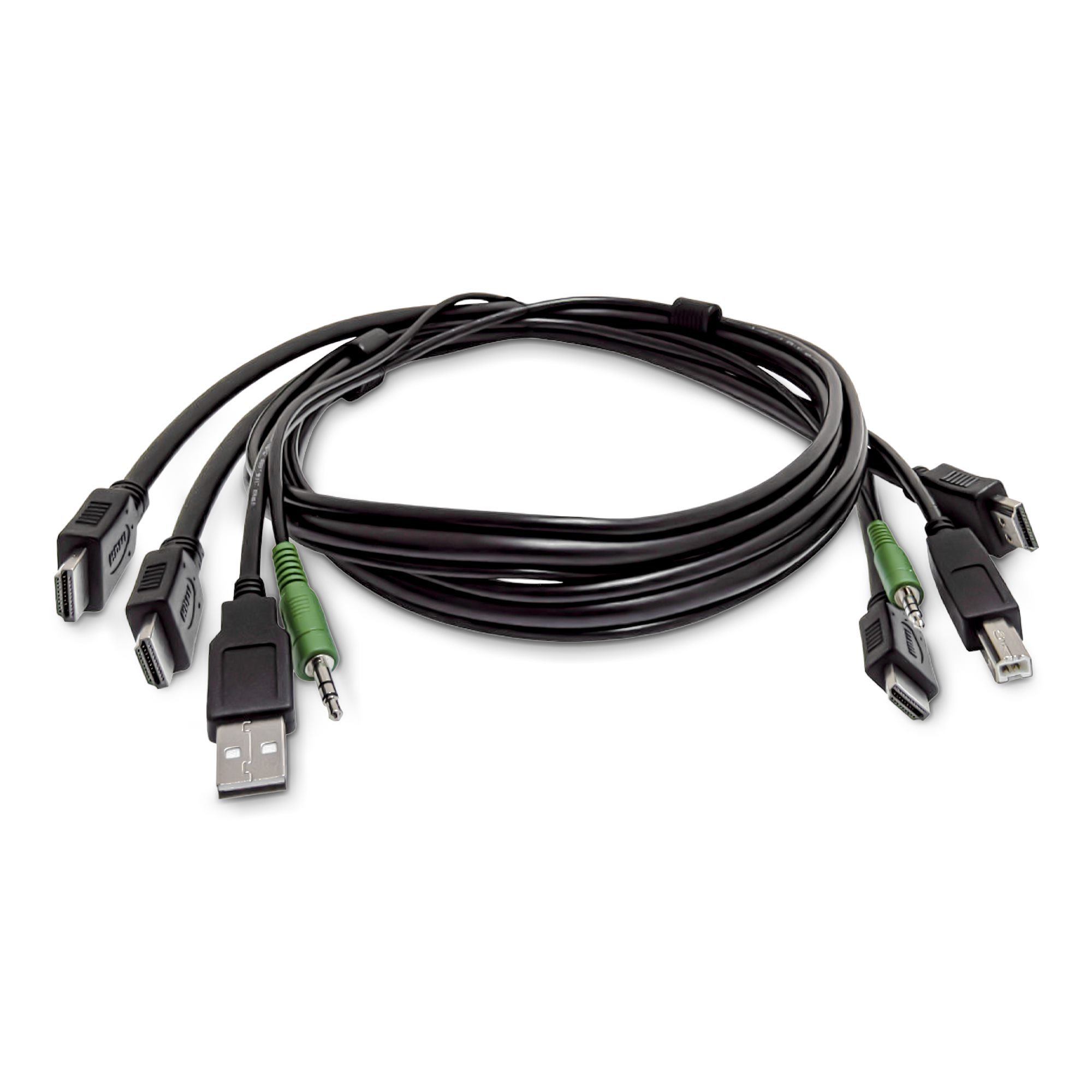STARTECH CAVO KVM DOPPIO HDMI, USB 2.0