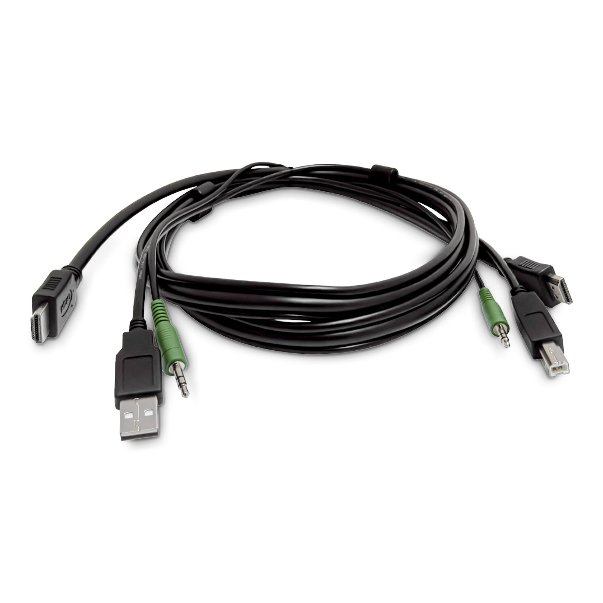 STARTECH CAVO KVM HDMI, USB 2.0, TAA