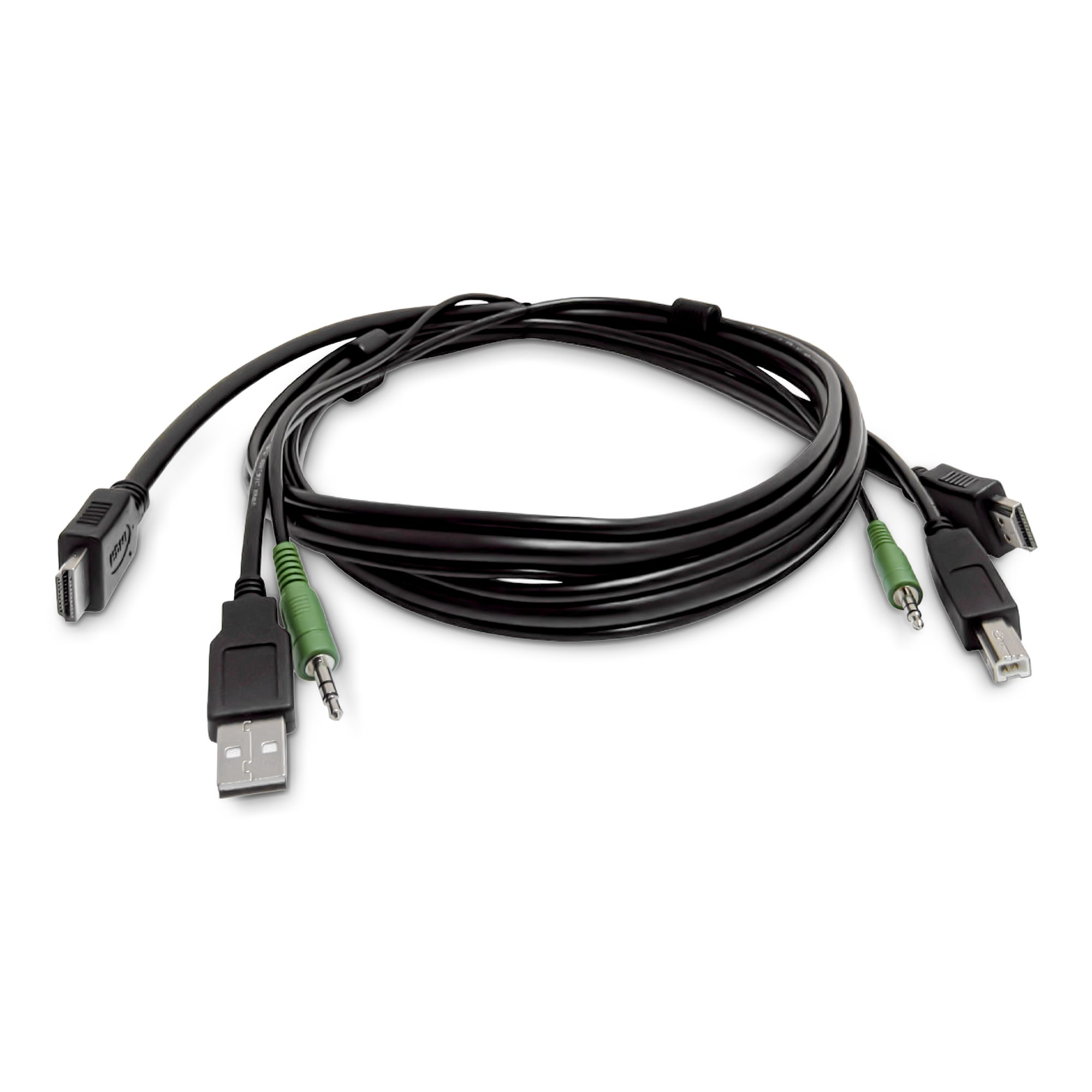 STARTECH CAVO KVM HDMI DA 1,8 M, USB2.0