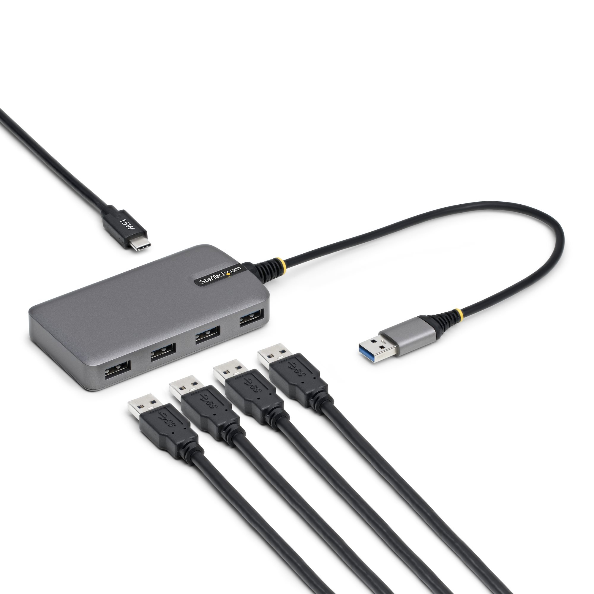 STARTECH HUB USB-A A 4 PORTE, 5 GBPS