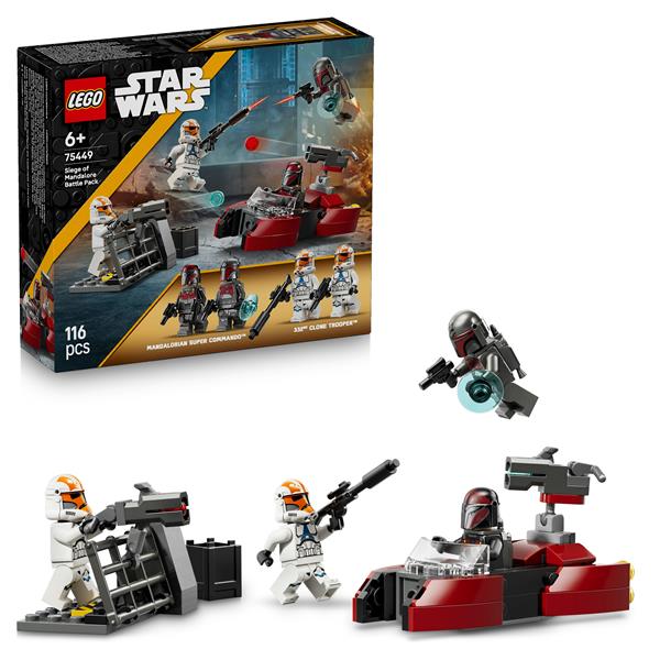 LEGO STAR WARS BATTLE PACK ASSEDIO DI MANDALORE …